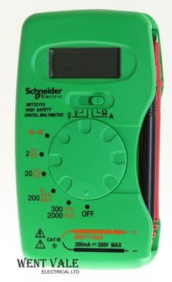 Schneider Electric Thorsman  IMT23112 - Compact Pocket Sized Cat 3 Multimeter.