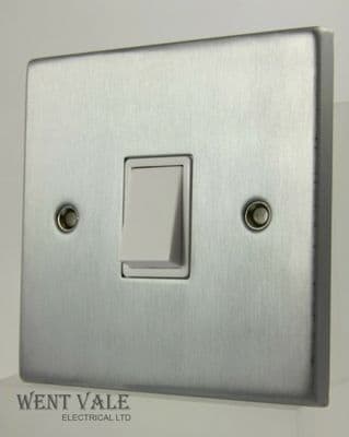 Schneider Exclusive Decorative - GEP1514WMC 6ax Matt Chrome Intermediate Switch