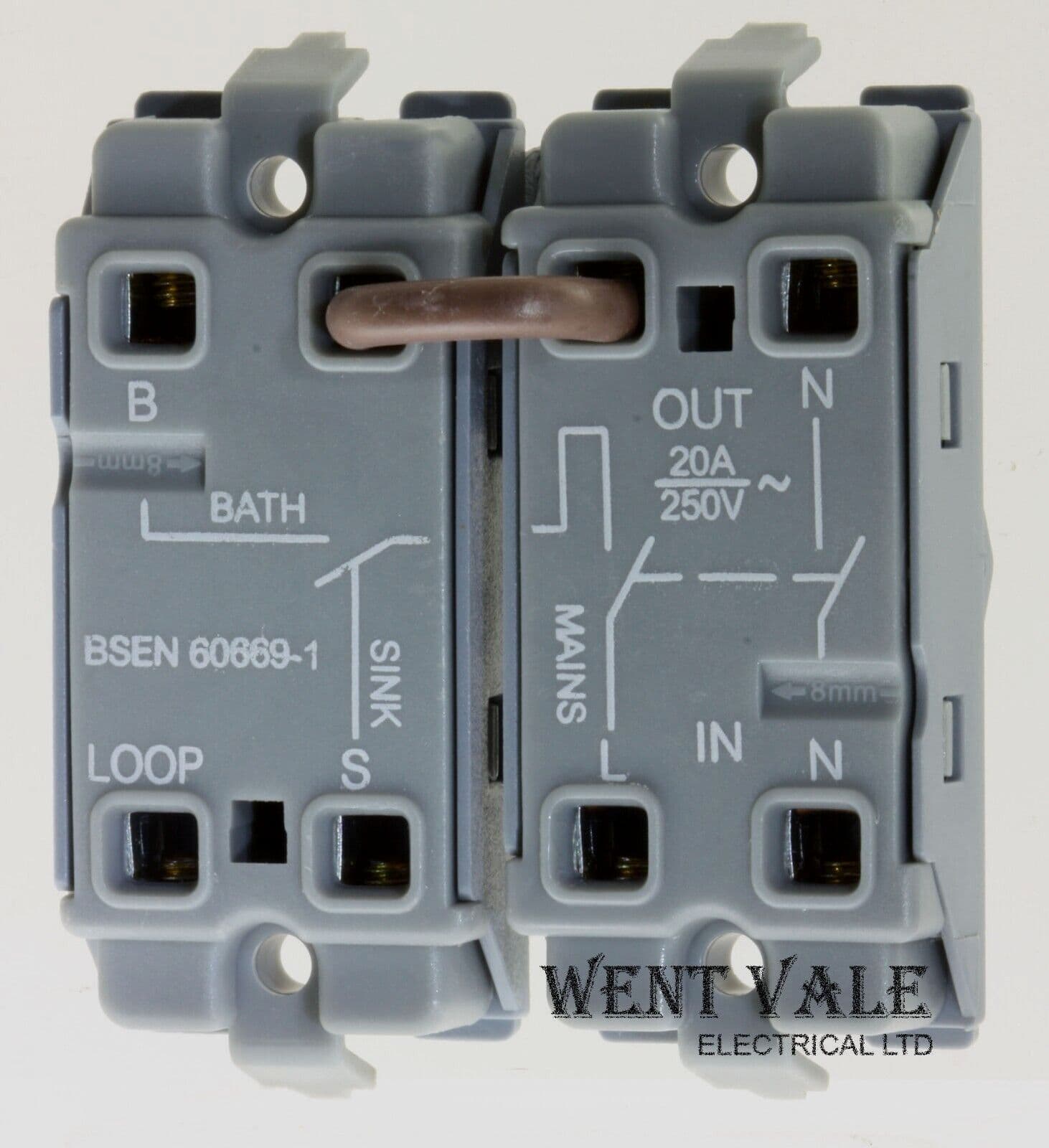 Schneider Lisse Grid Range GGBL2022IMRPC 20a Duel Immersion Htr Sw