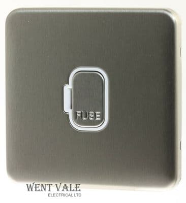 Schneider Lisse Screwless Deco GGBL5000WSS 13a Unswitched Fused Connection Unit