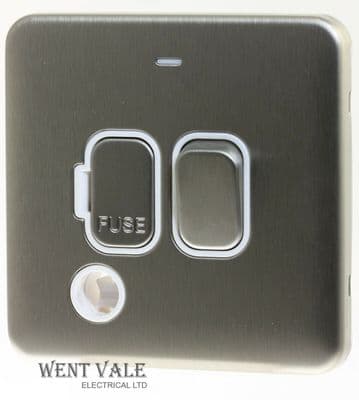 Schneider Lisse Screwless Deco  GGBL5013WSS - 13a Switched Fused Connection Unit