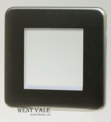 Schneider Lisse Screwless Deco Range - GGBL8060SS - Euro 2 Module Data Plate