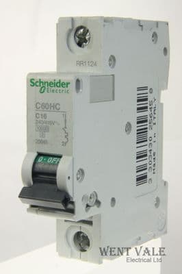 Schneider - Multi 9 - 25645 - C60HC116 - 16a Type C Single Pole MCB Unused
