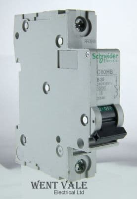 Schneider Multi 9 - 25846 - C60HB125 - 25a Type B Single Pole MCB Unused
