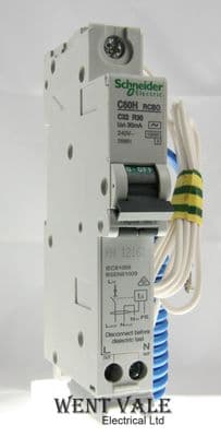 Schneider - Multi 9 - 26861 - C60HC32R30 - 32a 30mA Type C RCBO New