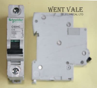 Schneider Multi 9 - C60HC110-25644 - 10a Type C Single Pole MCB New