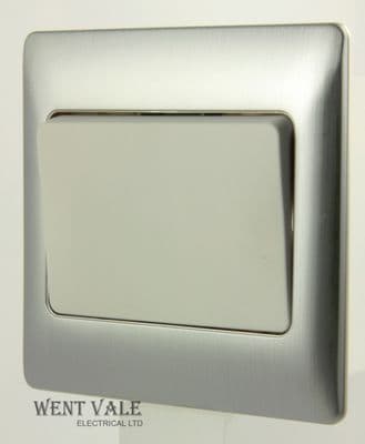 Schneider Rocca - Fusion - 076 159 - 16a 1 Gang 2 Way Wide Rocker Switch New