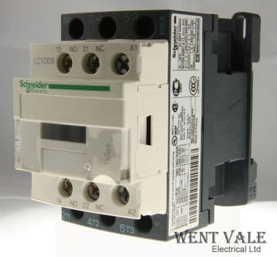 Schneider TeSys - LC1D12F7 5.5KW 400V Contactor 110vac Coil New in Box