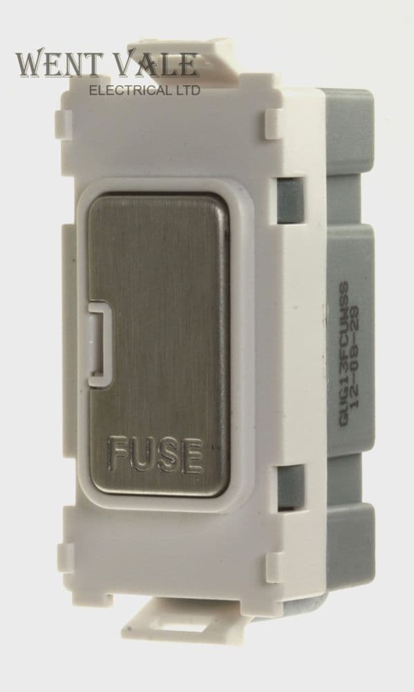 Schneider Ultimate Grid - GUG13FCUWSS - 13a Fused Connection Unit Module
