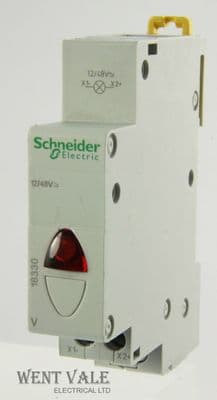 Schneider V - 18330 - Red Indicator Light Module 12/48 vac/dc New
