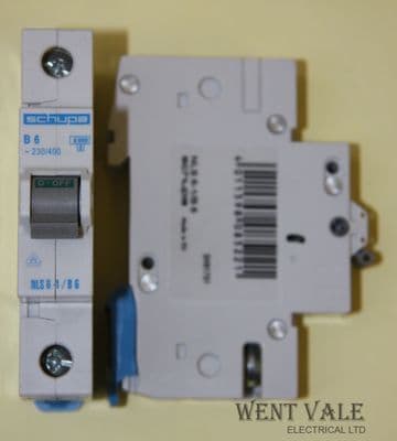 Schupa NLS6-1/B6 - 6a Type B Single Pole MCB Un-used