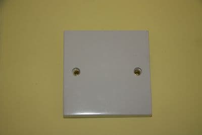 Selectric - LG960 - White Moulded - 20a Cable/Flex Outlet Connector Plate New
