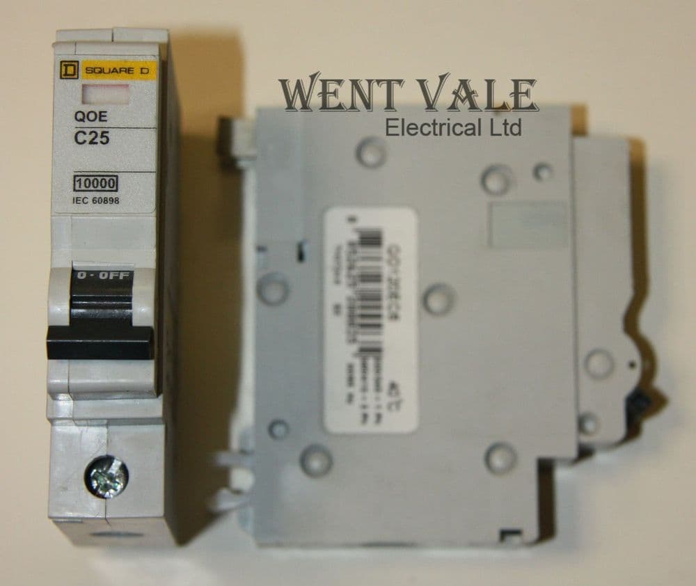 Square D - Qwikline - QO125EC10 - 25a Type C Single Pole Latest Style ...