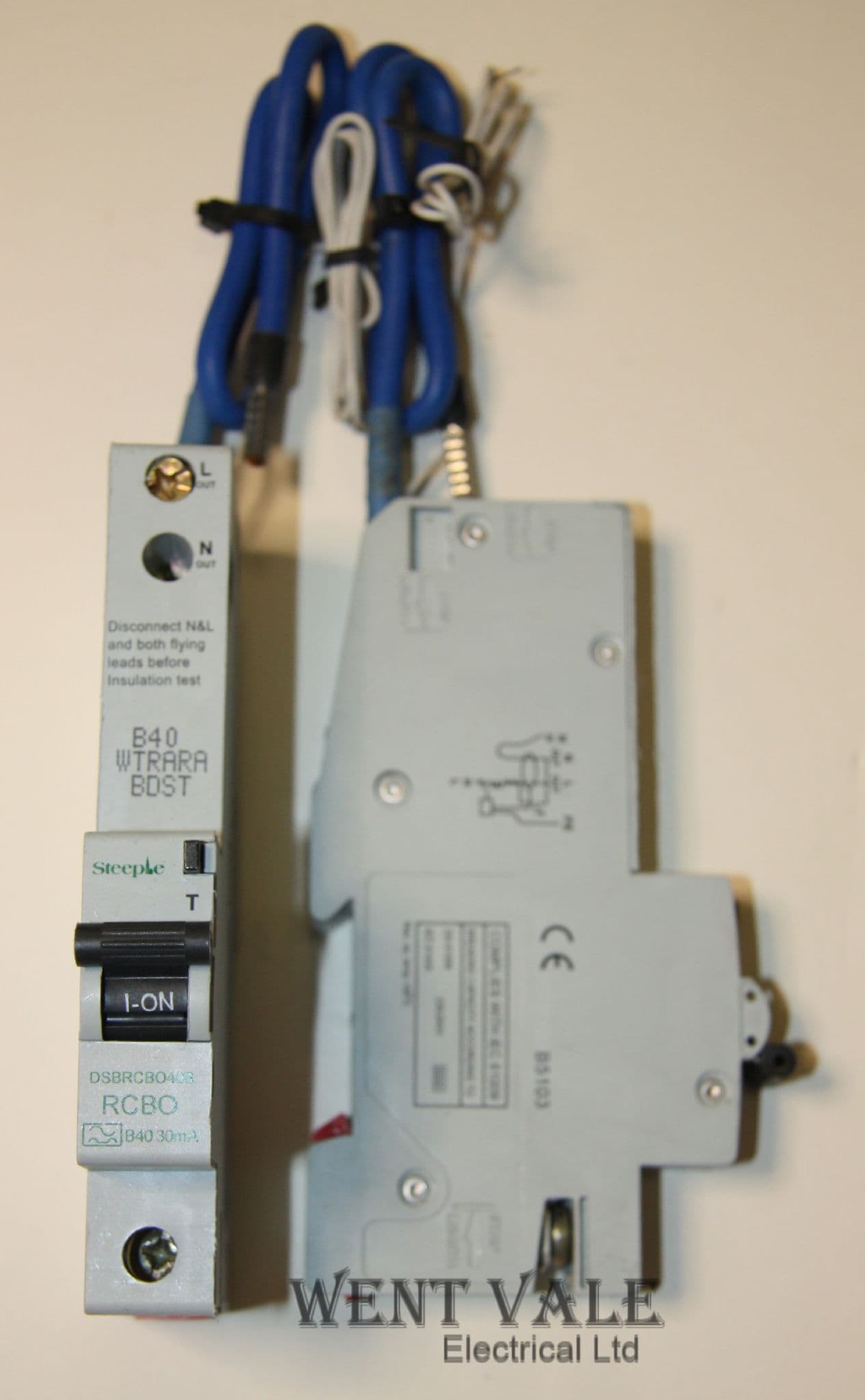 Steeple DSBRCBO40B - 40a Type B Single Pole RCBO Un-used