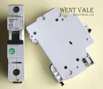 Steeple - Series E/B32 - 32a Type B Single Pole MCB Used