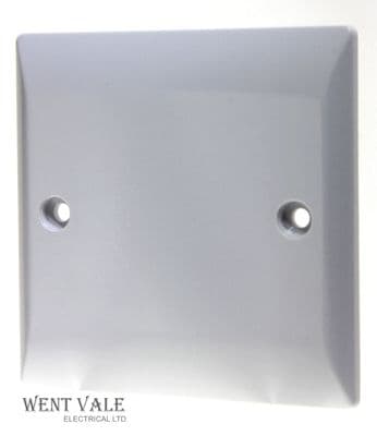 Super Switch Silk Range - SW28 - 1 Gang Moulded Blank Plate New