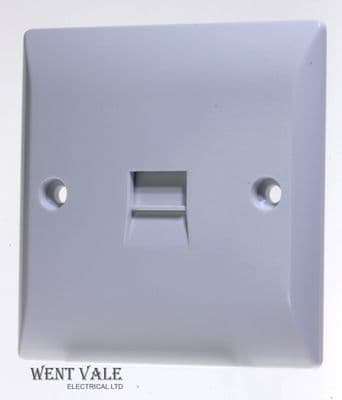 Super Switch Silk Range - SW31 - 1g Secondary Telephone Socket Outlet New