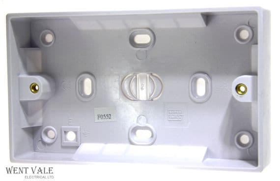 Super Switch Value Range - SW73 - Surface Mounted 2 Gang 25mm Deep ...