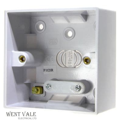 Super Switch Value Range - SW79 - Surface Mounted 1 Gang 47mm Deep Moulded Box