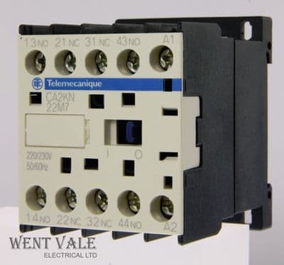Telemecanique TeSys - CA2KN22M7 - 10a Control Relay 2NO 2NC Contacts 230vac Coil