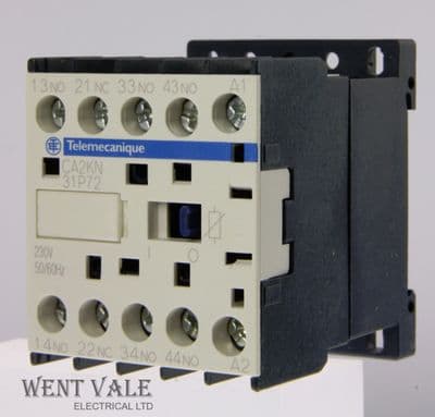Telemecanique TeSys - CA2KN31P72 - 10a Control Relay 3NO 1NC Contacts 230vac Coil
