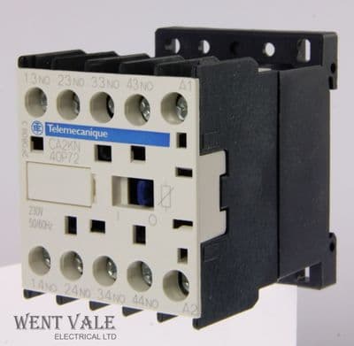 Telemecanique TeSys - CA2KN40P72 - 10a Control Relay 4NO Contacts 230vac Coil