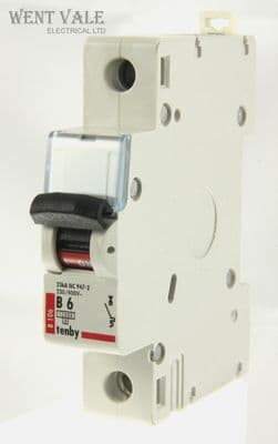 Tenby - B106 - 6a Type B Single Pole MCB Used