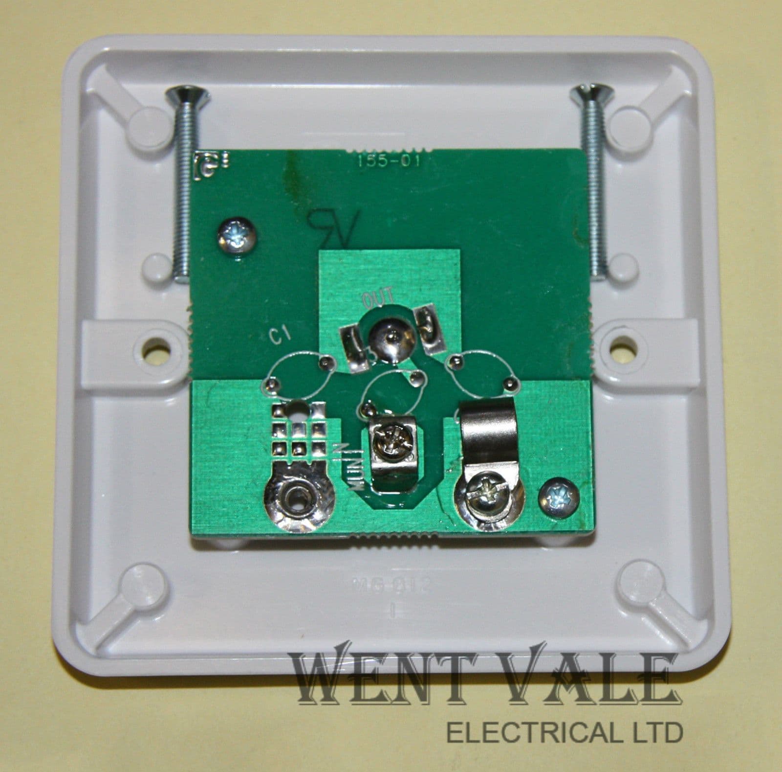 Tenby Glacier 7772 - White Moulded Single Isolated TV Co-axial Socket New