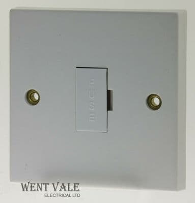 Vimark 1210/13 -  White Moulded 13a Unswitched Fused Connection Unit