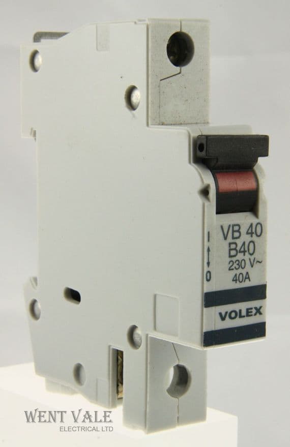 Volex VB Protector Range - VB40 - 40a Type B Single Pole MCB Used