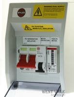 Wylex 40a PV Solar Consumer Unit - NSPE-5392 - 40a Isolator with MID KWH Meter