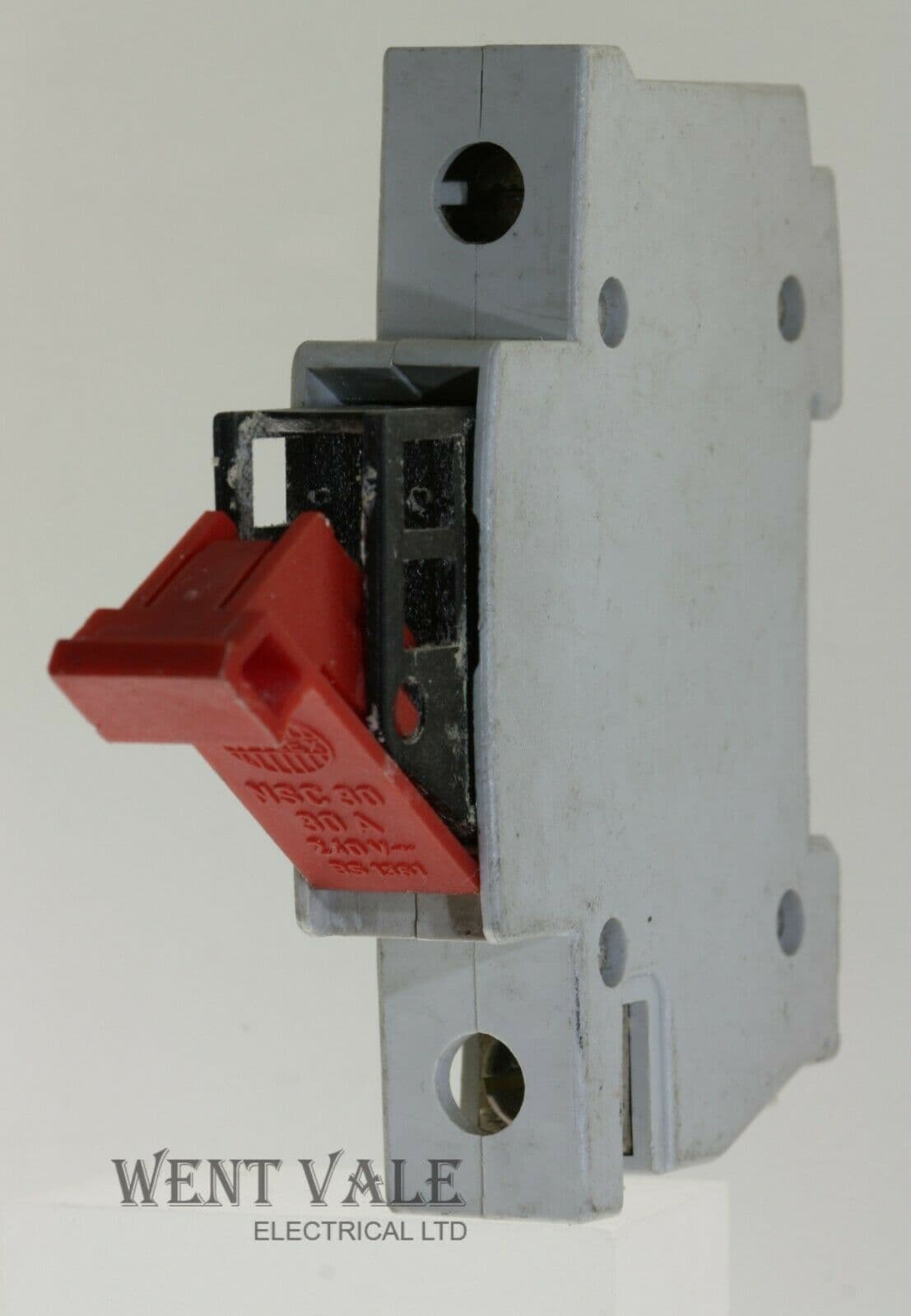 Wylex NSC30 30a Single Pole BS 1361 Fuse Carrier and BS 1361 Fuse Used