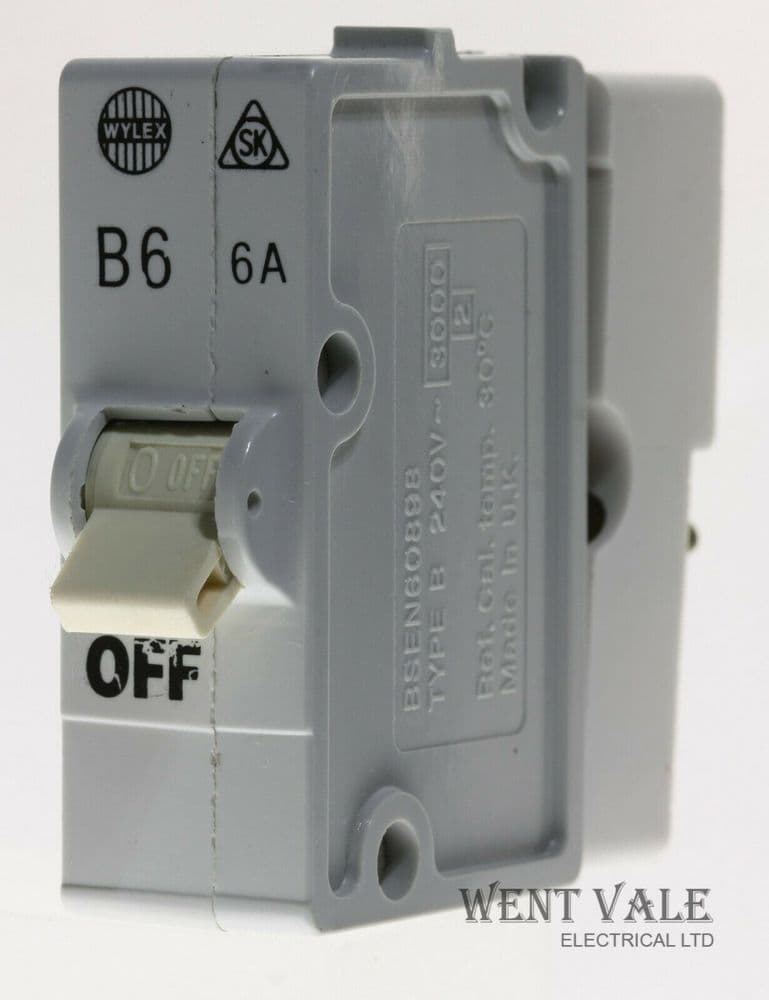 Basi Interruttori BS3871 Interruttori Magnetotermici Wylex B6, B10, B16, B20, B32, B40 - Usati Ma Funzionanti, Con/senza Basi Interruttori Usati - Foto 2