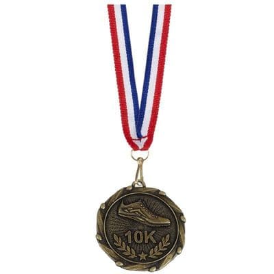 10K Run Combo Medal 45mm (1.8