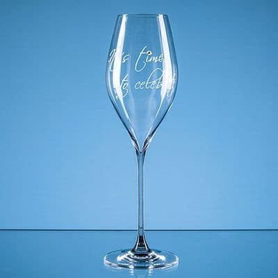 320ml Its time to celebrate Diamante Prosecco Glass