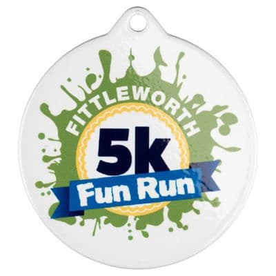 70mm Medal with Customisable Sublimation - 10pcs