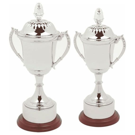 Achiever Heavy Duty Nickel Cup with Lid | TrophyMaster UK