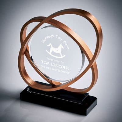 Atomic Glass and Aluminium Award 200mm