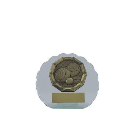 Aurora Edge Clear Glass Bowls Award