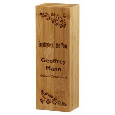 Bamboo Block 50mm Thick Award