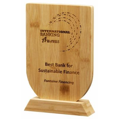 Bamboo Shield 15mm Thick Award
