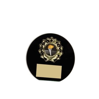 Black Glass Gold Star Multisport Award