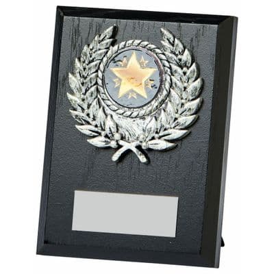 Black Wood Plaque Award