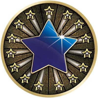 Blue Star Flat Centre 5pcs