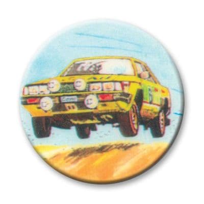Car Rally Vinyl 25mm Flat Centre - 5pcs