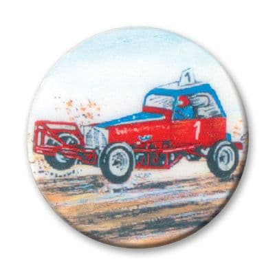Car Stock Vinyl 25mm Flat Centre - 5pcs