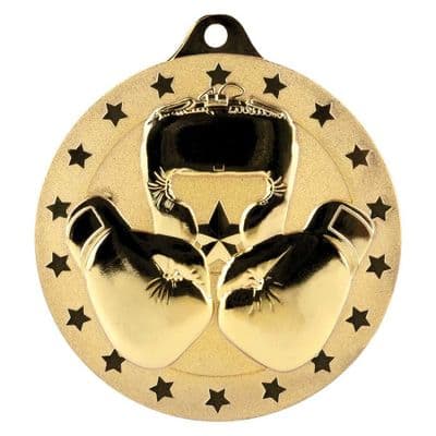 Cascade Stars Boxing 70mm Medal