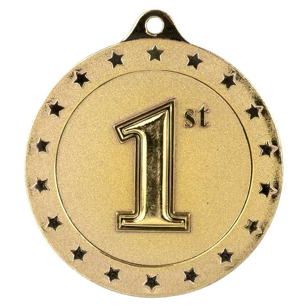 Cascade Stars Placed 50mm Medal