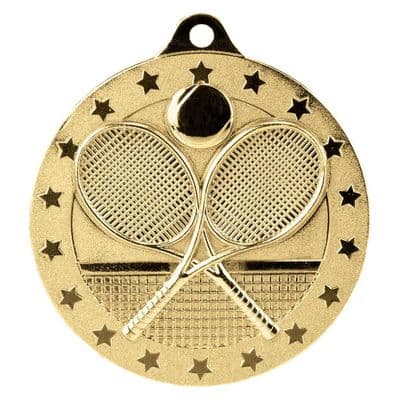 Cascade Stars Tennis 50mm Medal