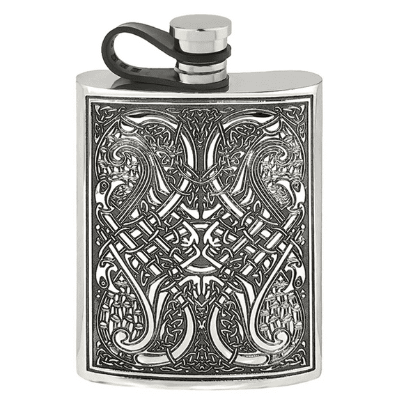 Celtic Knot Flask with Captive Cap | TrophyMaster UK